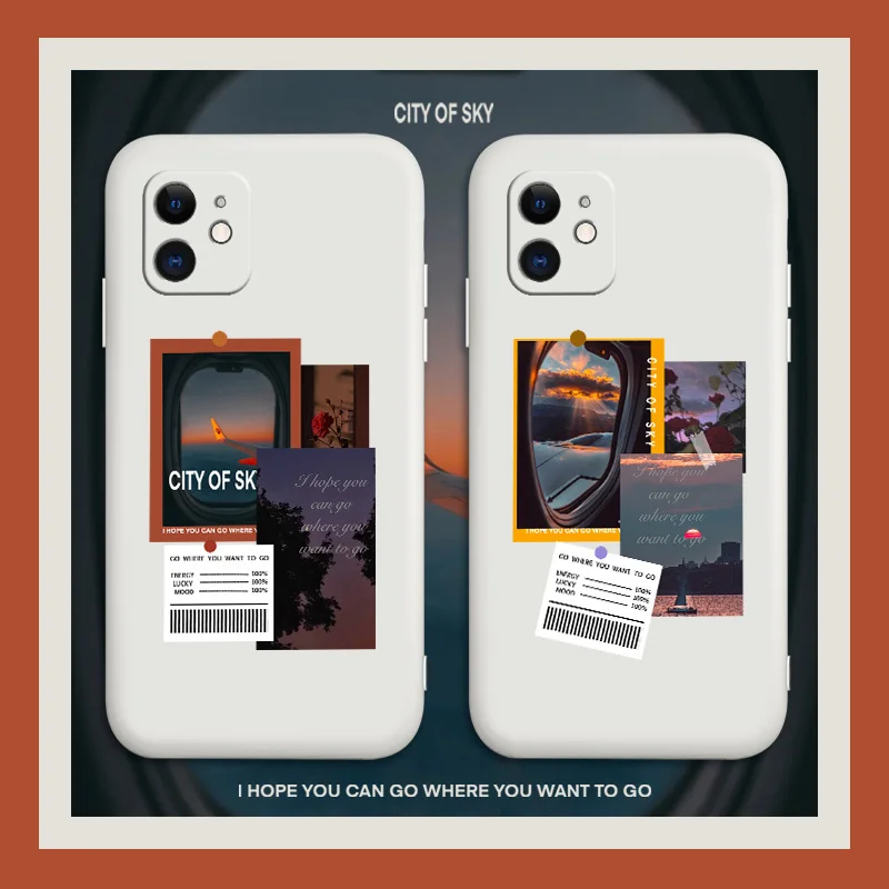 

All Night Long Phone Case For iPhone 12 Pro Max 11 X XS XR XSMAX SE2020 8 8Plus 7 7Plus 6 6S Plus Liquid Silicone Cover