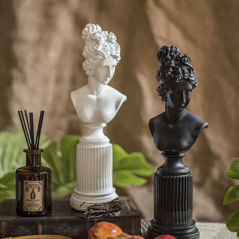 Скандинавский Декор для дома статуя из смолы персонаж скульптура украшение