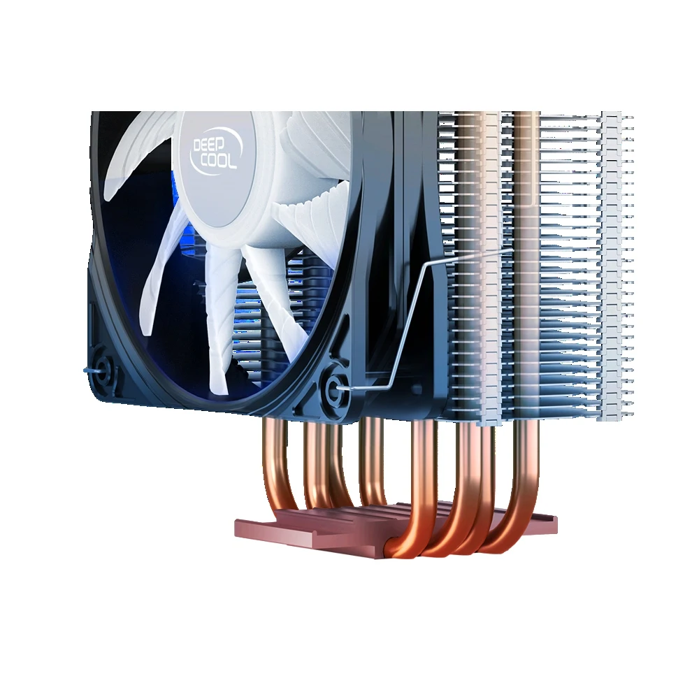 Кулер DeepCool Gammaxx 400 V2 Red (Intel LGA1151/1150/1155/1366 AMD AM4/AM3+/AM3/AM2+/AM2/FM2+/FM2/FM1) | Компьютеры и офис