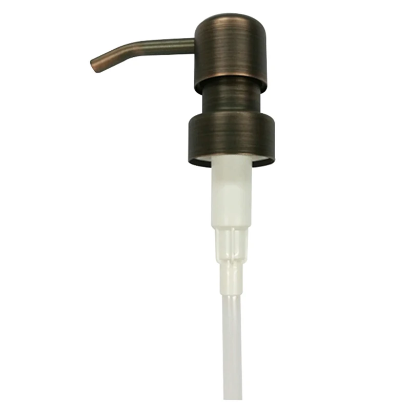 Новый Ретро Металлический Диспенсер Замена мыла насос бутылка с жидким лосьоном