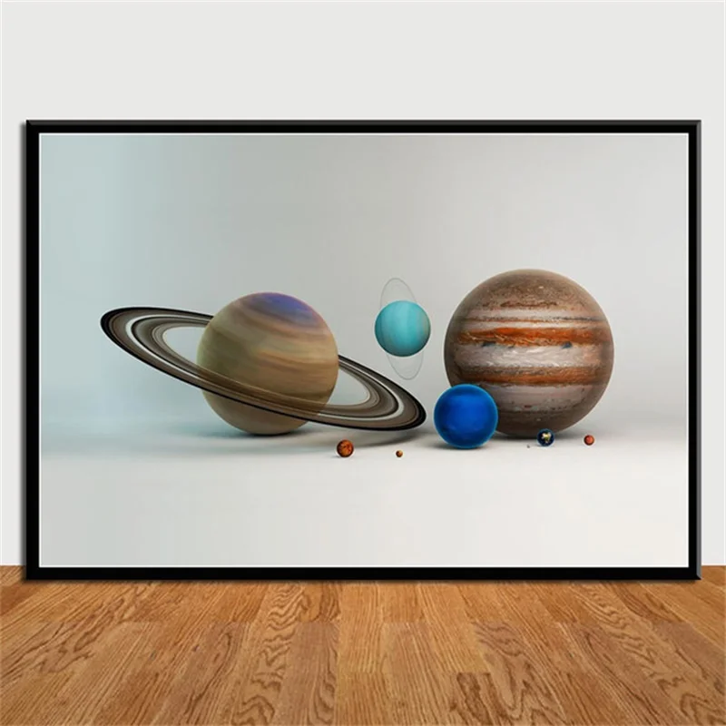 Художественная Живопись горячие планеты солнечная система Вселенная галактики