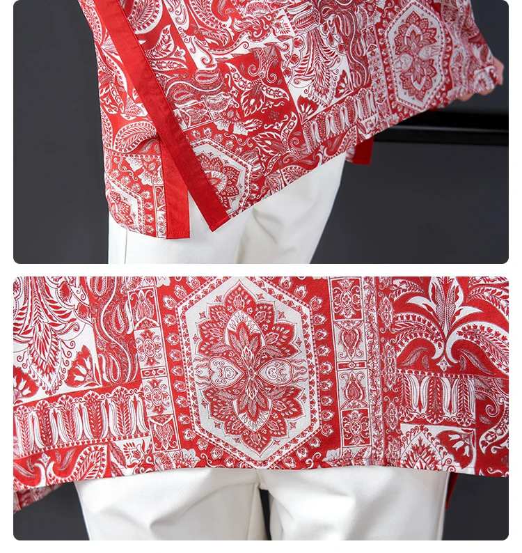 

Chiffon Women's Blouse Geometric Womens Tops And Blouses Loose Vintage Blusas Mujer De Moda Batwing Sleeve Women's Shirt