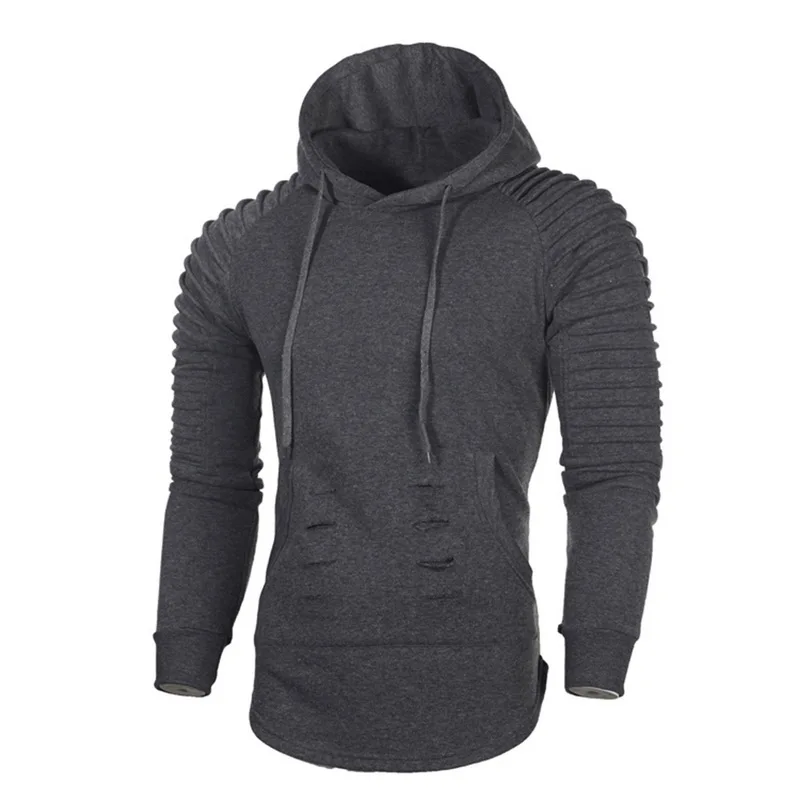 

Plus Size Men Hoody Sweatshirt Streetwear Hip Hoodies Tracksuit Top Brand Men Long Sleeve Solid Pullover Hoodies 2XL