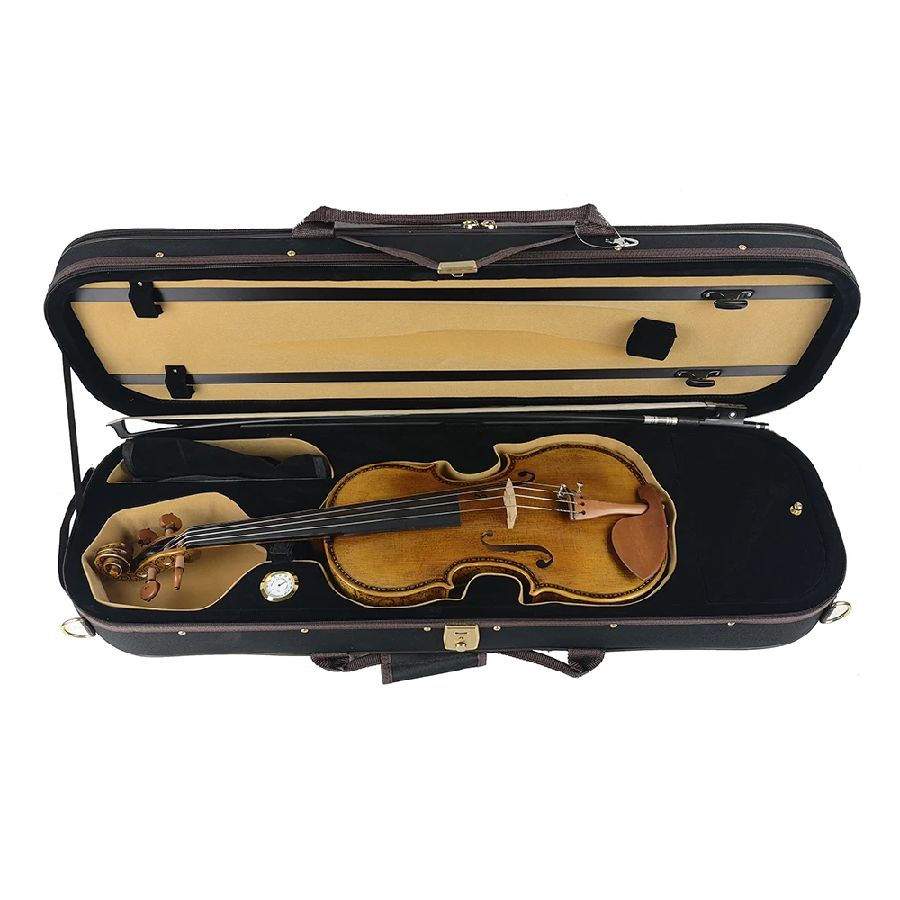 Бесплатная доставка чехол для скрипки Stradivarius 1715 100% ручной работы с масляным