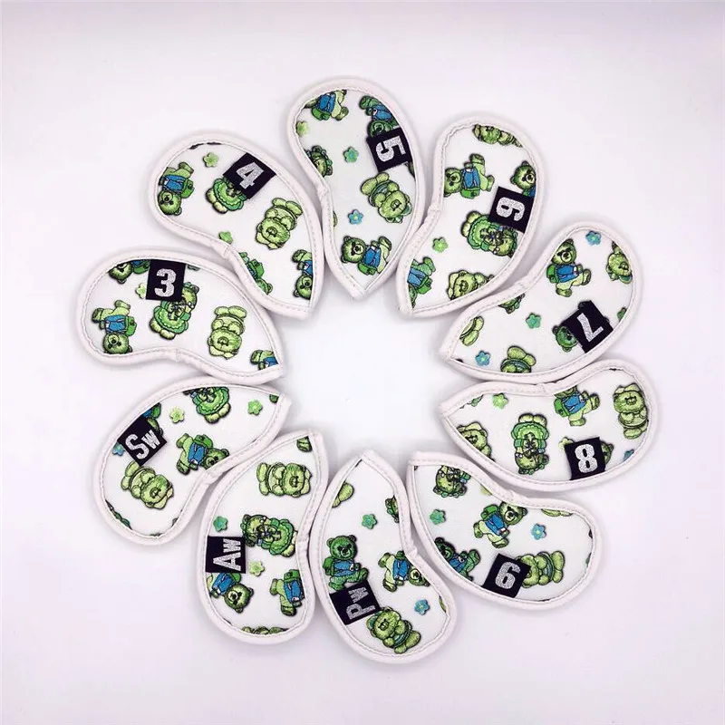 [4 цвета] чехол для головы с медведем из ПУ кожи # 3-9PAS полный комплект 10 шт./лот |