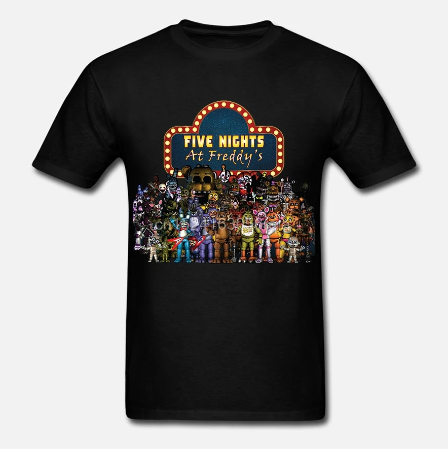 

Five Nights At FreddyS- Children Gamers Kids Boys Girls T Shirt-Fnaf101 Fashion Classic Tee Shirt