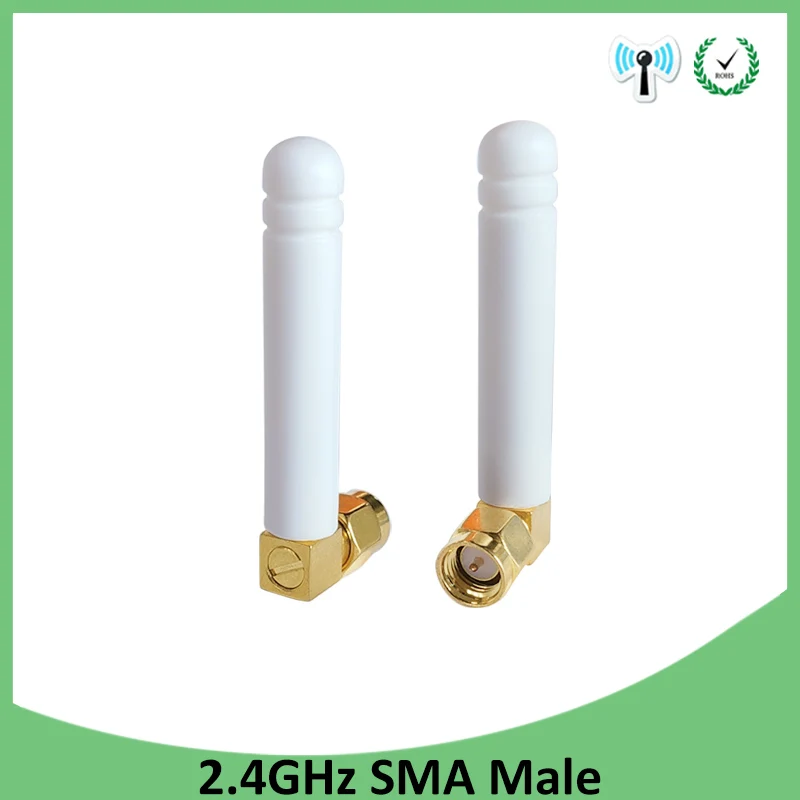 EOTH 2.4g antenna 3dbi sma male wlan wifi 2.4ghz antene IPX ipex 1 SMA female pigtail Extension Cable iot module antena