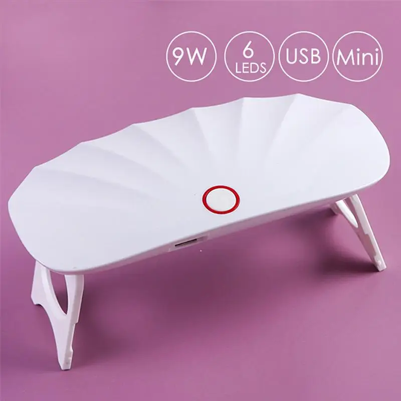

1PC Manicure Lamp 6W Portable Mini USB UV Nail Gel Polish Quick Drying Lamp for Women Lady