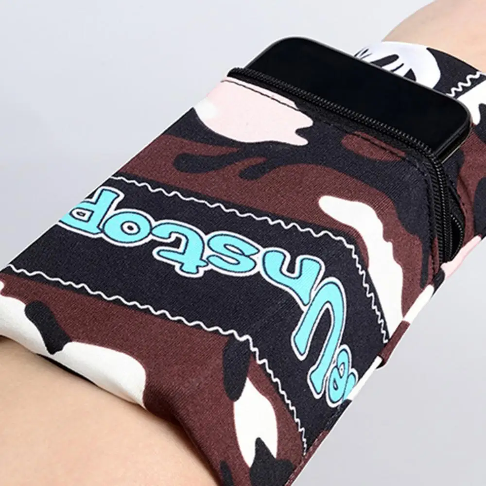 Многофункциональный кошелек на молнии с ремешком запястье сумка для хранения