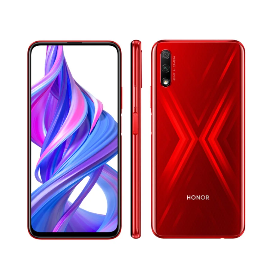 Новый мобильный телефон honor 9x 6 59 дюймов ГБ ОЗУ 128 Гб ПЗУ Восьмиядерный процессор