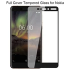 Защита экрана на Nokia 1 2 5 6 2018 закаленное стекло для Nokia 2,1 5,1 6,1 Защитное стекло для Nokia 7 Plus