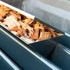 Большой коптильный бокс для барбекю 13,75 дюйма 35 см, V-образный газовый холодный дым, длинный инструмент из нержавеющей стали для гриля со вкусом древесной стружки, аксессуары для приготовления барбекю