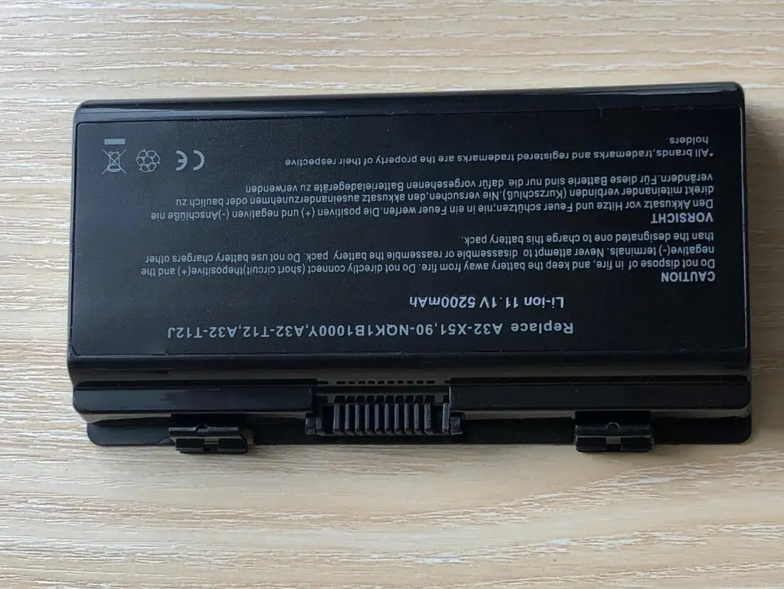 Аккумулятор для ноутбука ASUS X51H X51L X51R X51RL T12 T12C T12Er T12Fg T12Jg T12Mg T12Ug A32 X51 Бесплатная