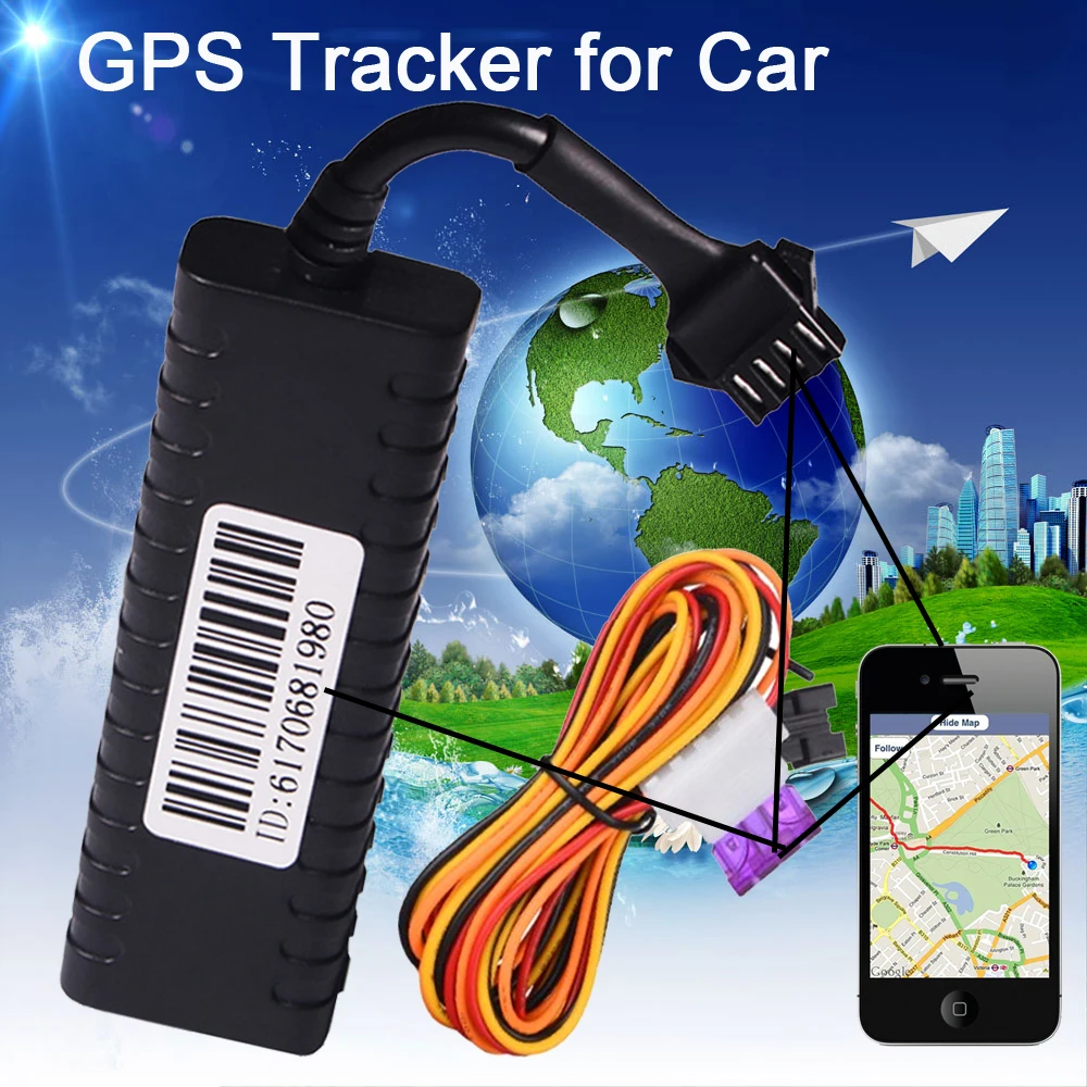 Автомобильный GPS трекер Podofo водонепроницаемый gps локатор со встроенной батареей