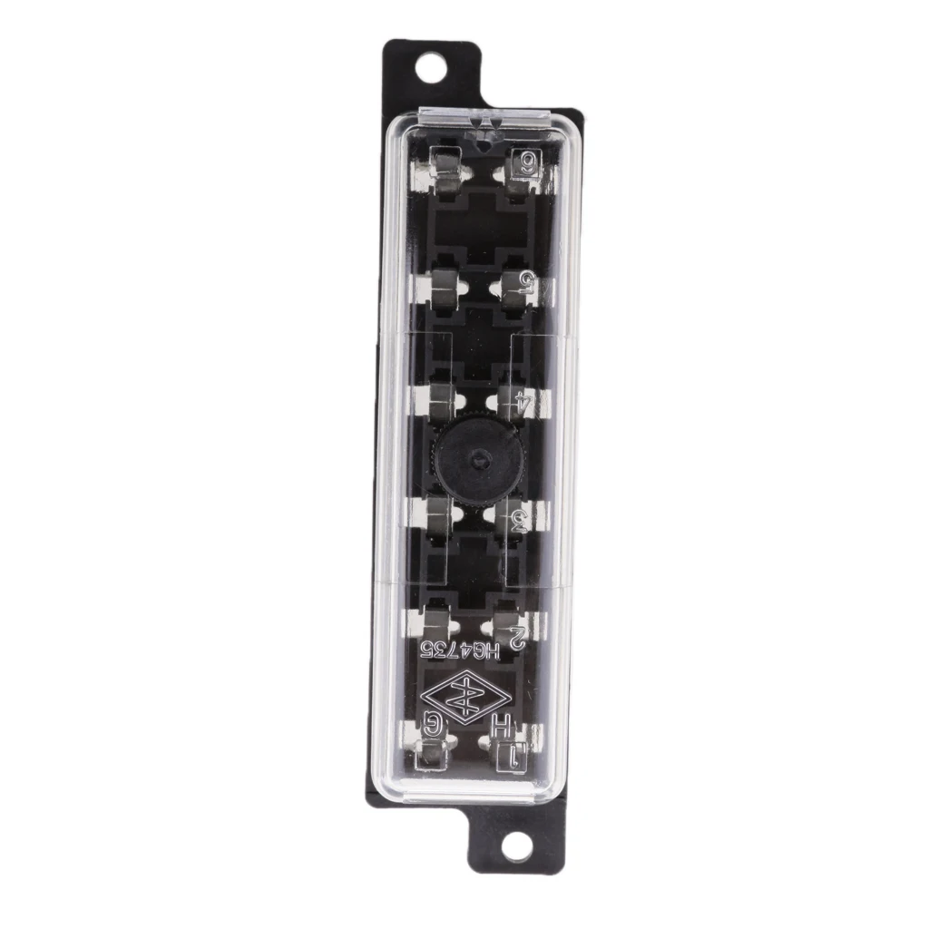 Автомобильный Грузовик 6 Way Circuit Fuse Box блок держатель 32V электрическое