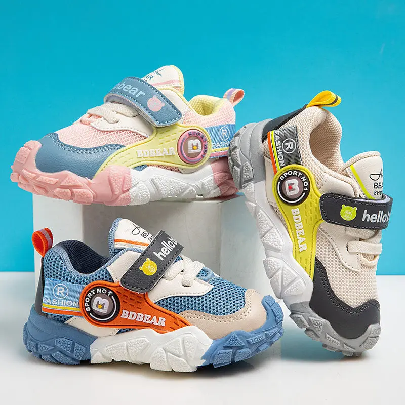 

Spring Autumn Childrens Shoes Boys Sports Shoes Breathable Baby Girls Toddler Shoes Soft-soled Kids Shoes Unisex Sneaker