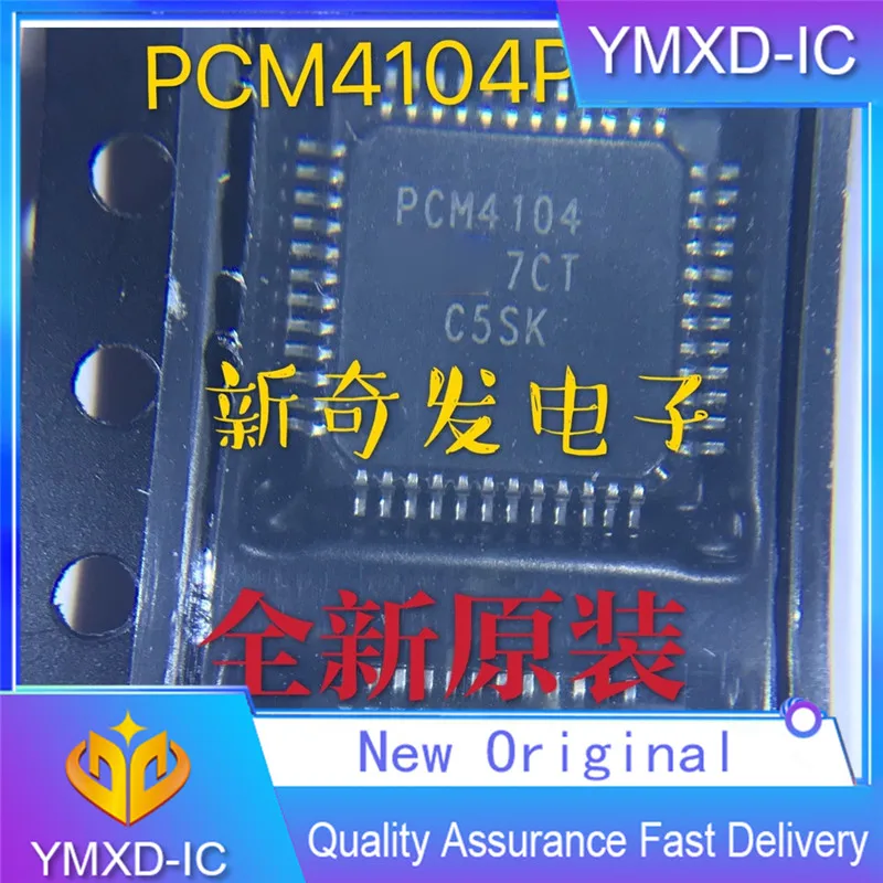1 шт./лот новый оригинальный двойной преобразователь звука Pcm4104 Tqfp48 ADCs/DAC