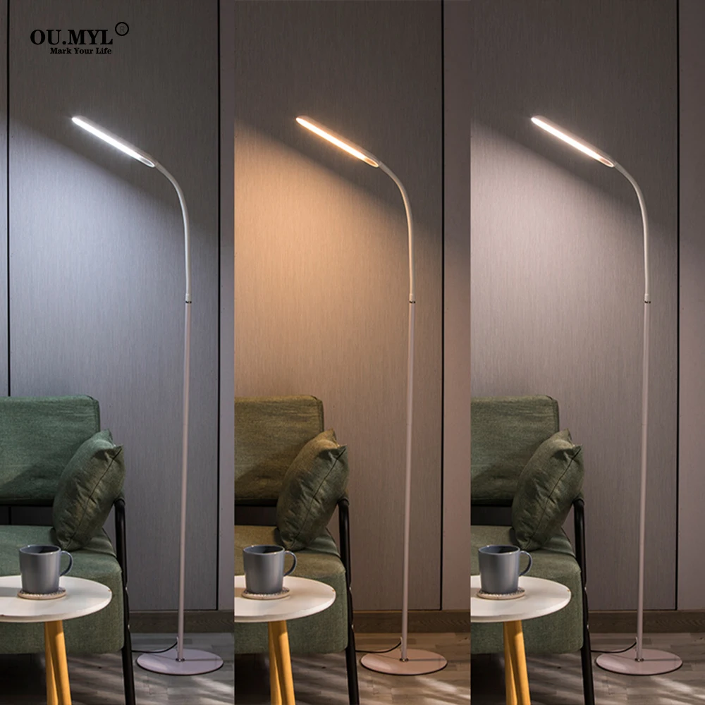 

Modern led floor lamp three-tone light color eye protection table lamp indoor bedroom study decoration children's reading lamp