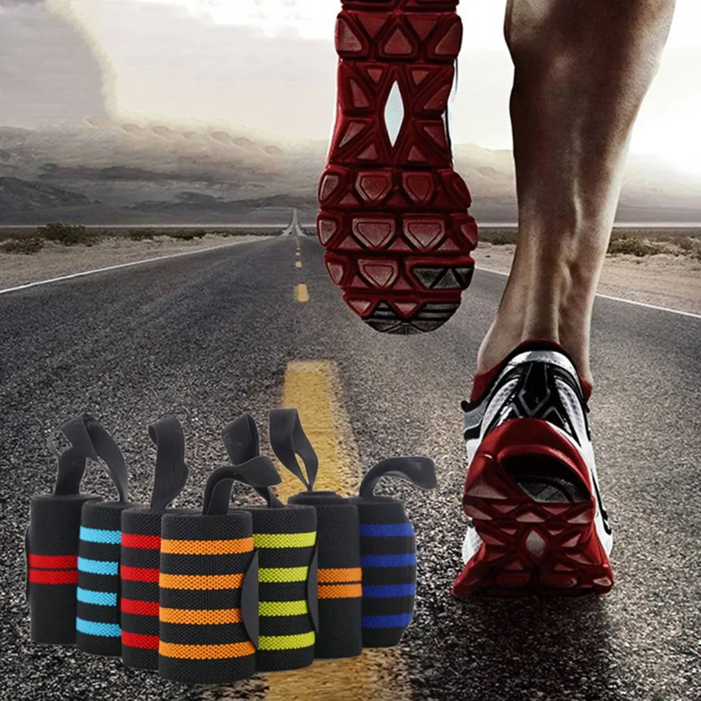 Удобные мужские и женские подбитые наручные обертывания подтяжки веса