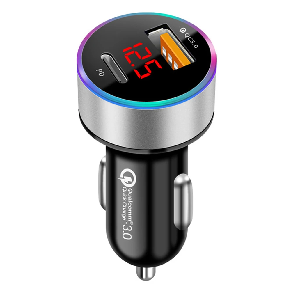Автомобильное зарядное устройство Quick Charge 4 0 3 USB QC4.0 QC3.0|Зарядные устройства для