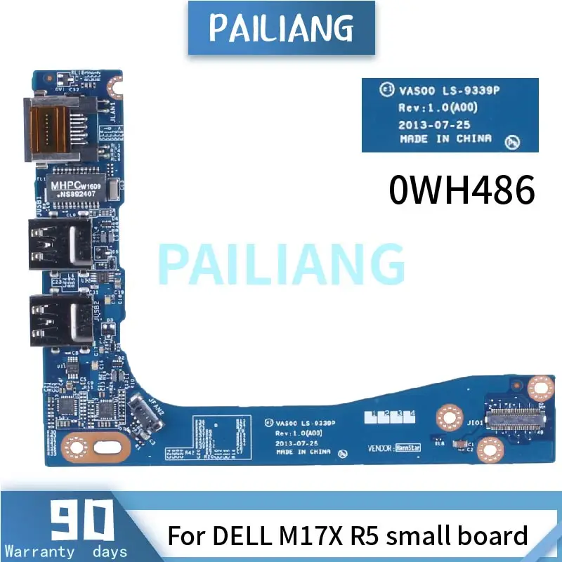 para Dell M17x r5 Placa Pequena Computador Portátil Placa Mãe Ls-9339p 0wh486 Notebook Mainboard Placa-mãe para notebook