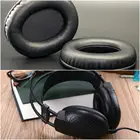 Мягкие кожаные амбушюры овальной формы в форме яйца, подушка из пенопласта для наушников серии AKG K44, идеальное качество, недорогая версия