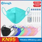 Elough цветная маска kn95 для взрослых mascarilla fpp2 homologada 4-слойные многоразовые маски fpp2 mascherine ffp2 Сертификат ce ffp2mask