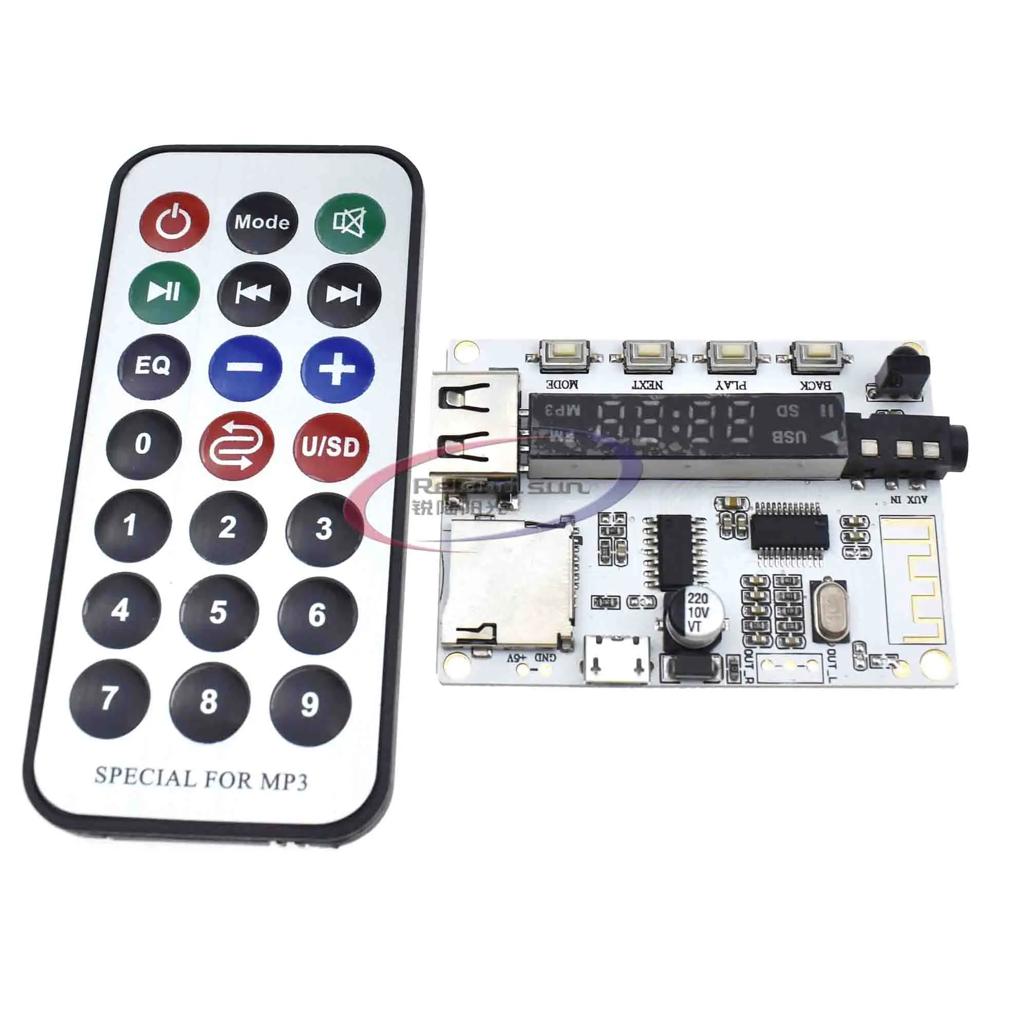 Беспроводной светодиодный цифровой Bluetooth 4 2 декодер плата аудио звуковой модуль