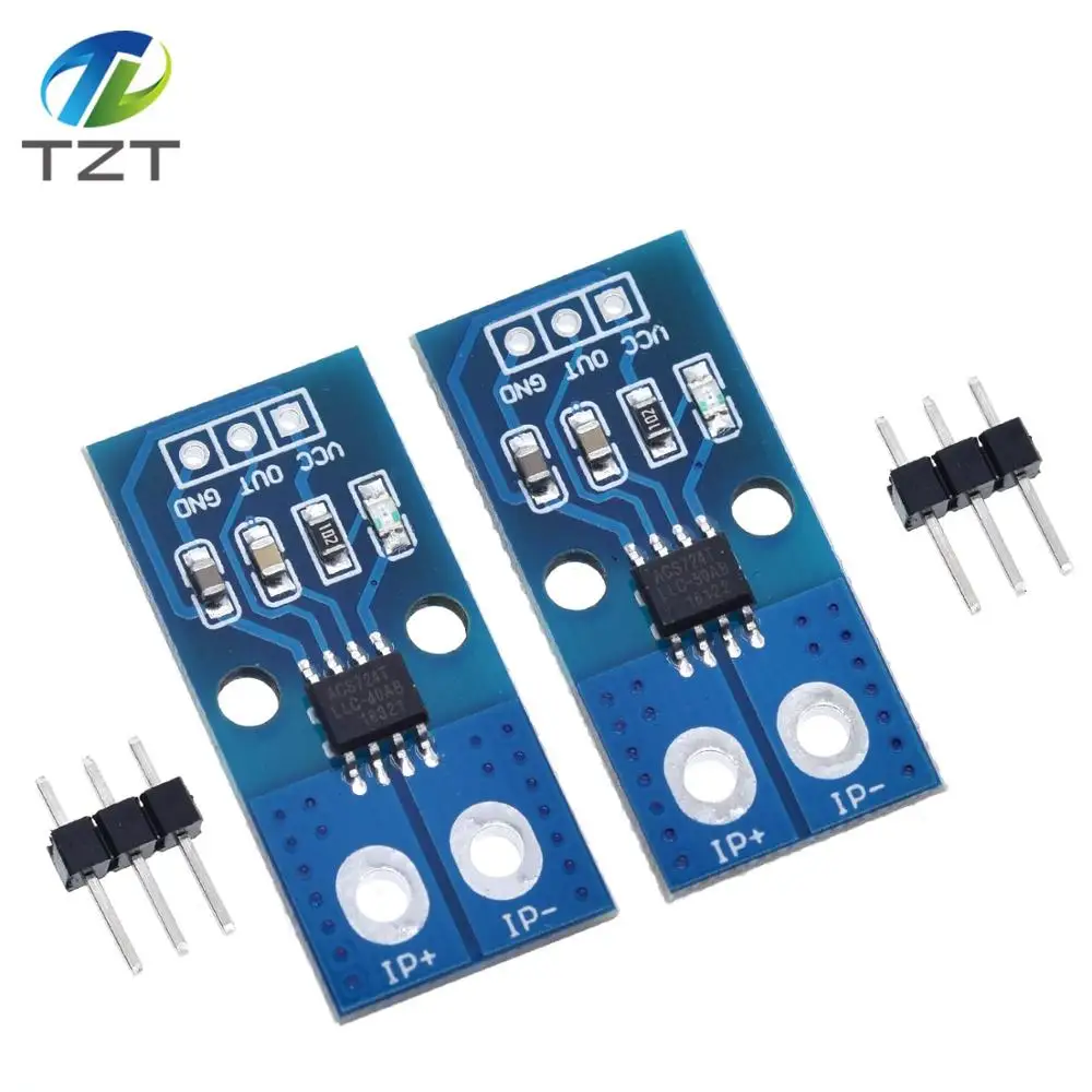 Модуль датчика тока Холла ACS724TLLCR 40A 50A ACS724 модель для платы обнаружения Arduino LLCTR 40AB