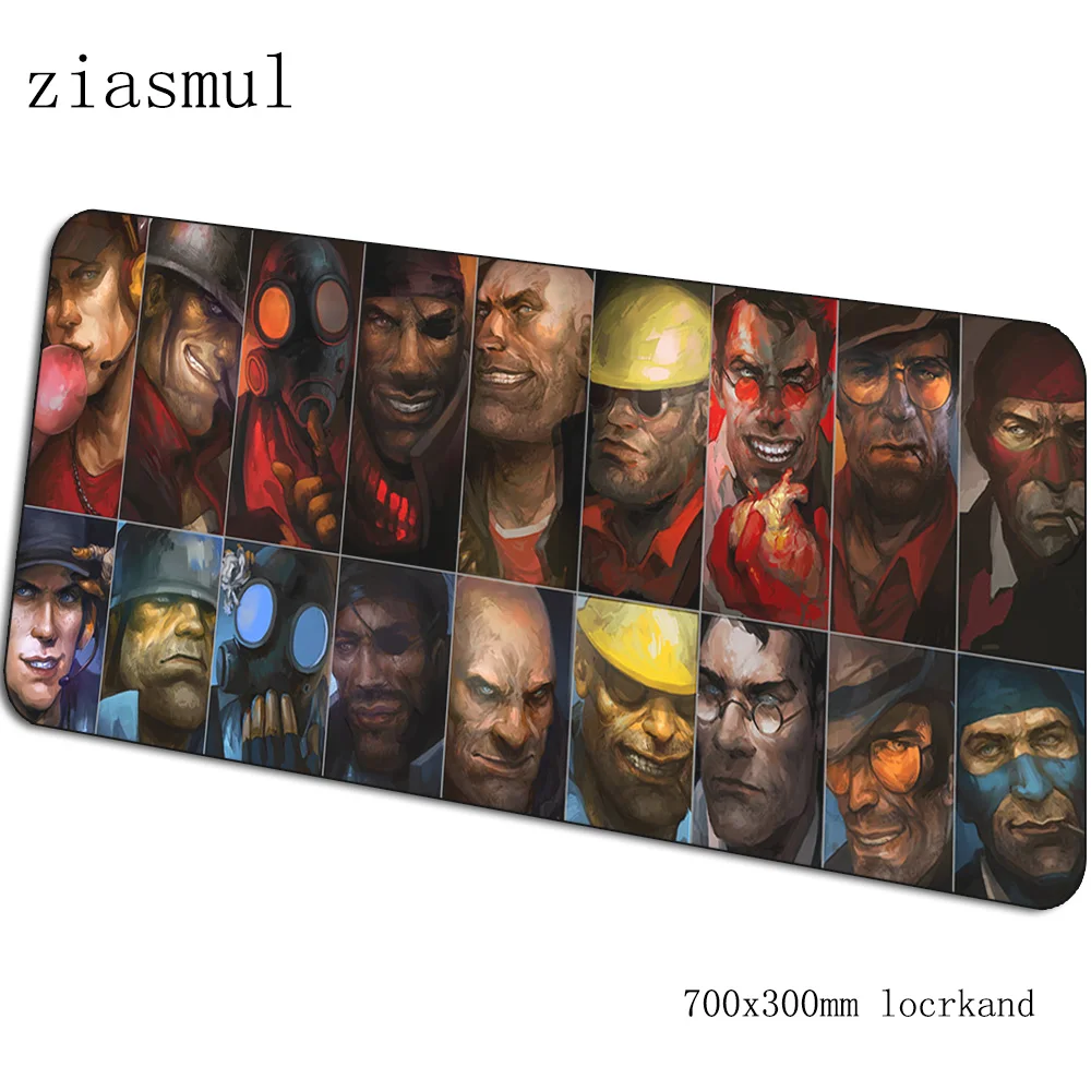 Коврик для мыши team fortress 2, 70x30 см, игровой коврик для мыши, красивый офисный коврик для ноутбука, Настольный коврик на день рождения, игровой коврик, pc gamer, коврики - Цвет: pattern 8