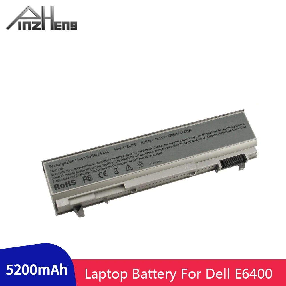 

PINZHENG Laptop Battery For Dell Latitude E6400 E6500 E6510 M2400 M4400 M4500 RG049 U844G TX283 0RG049 E6410 312-0917 GU715