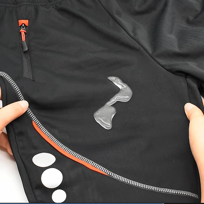 Мужские зимние велосипедные штаны WOSAWE ветрозащитные водонепроницаемые флисовые