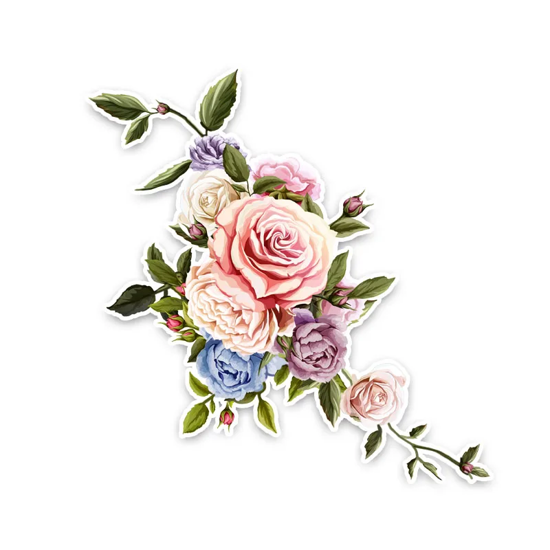 

Интересные розы, цветы, Декор, автомобильные наклейки, наклейки, водонепроницаемые фотообои из ПВХ 13 см X 13 см