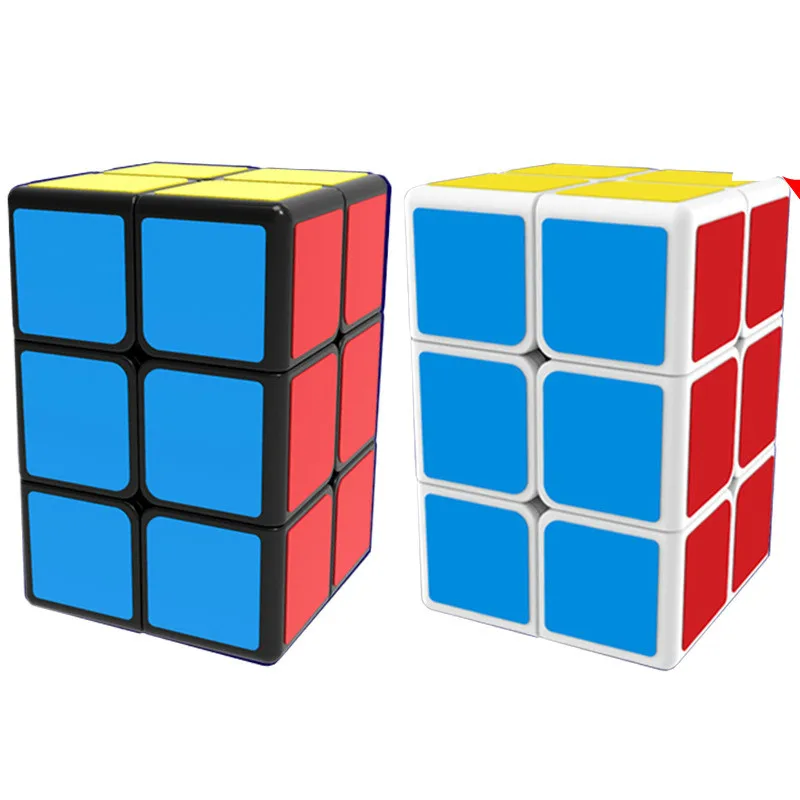 

Cuber speed Qiyi 2x2x3 Кубик без наклеек скоростной Нео кубик Qiyi 223 пазл в форме башни обучающие игрушки для детей
