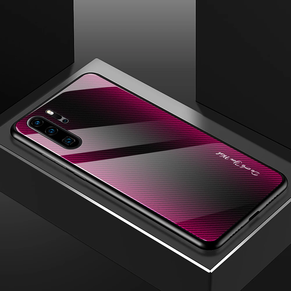 04 Градиентный стеклянный чехол для huawei Honor 9X20 Pro 8X20 10 Lite 10i 20i чехол задняя крышка градиентная броня для huawei Capa - Цвет: 04