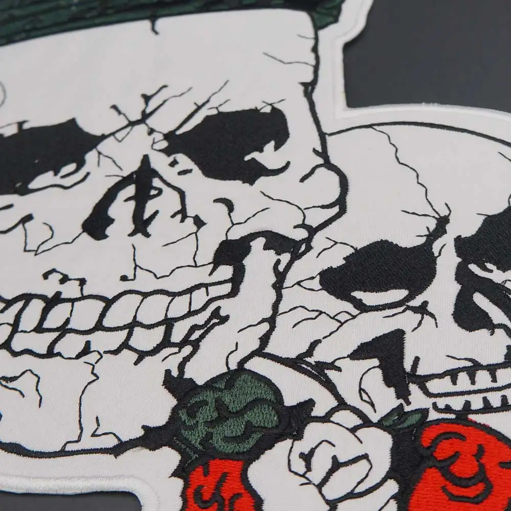 CALAVERAS Северный CALI череп с вышивкой наклейки на одежду аксессуары для одежды