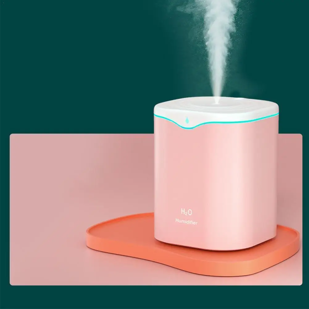 

2000Ml USB Air Humidifier Double Spray Port Essential Oil Aromatherapy Diffuser Cool Mist Maker Fogger For Home Office