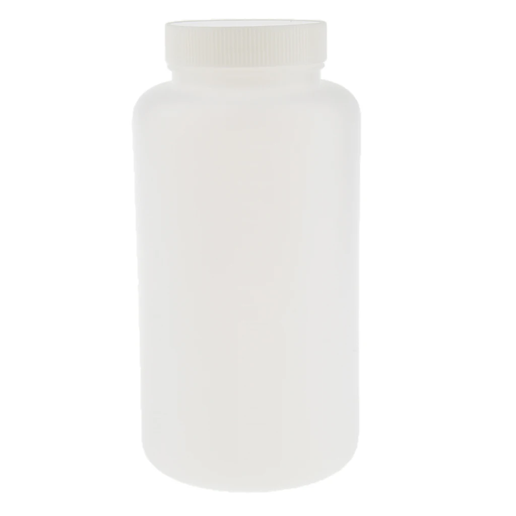 

5 шт., флакон для реагентов, голубой винтовой колпачок, флакон для образцов, пластиковые круглые