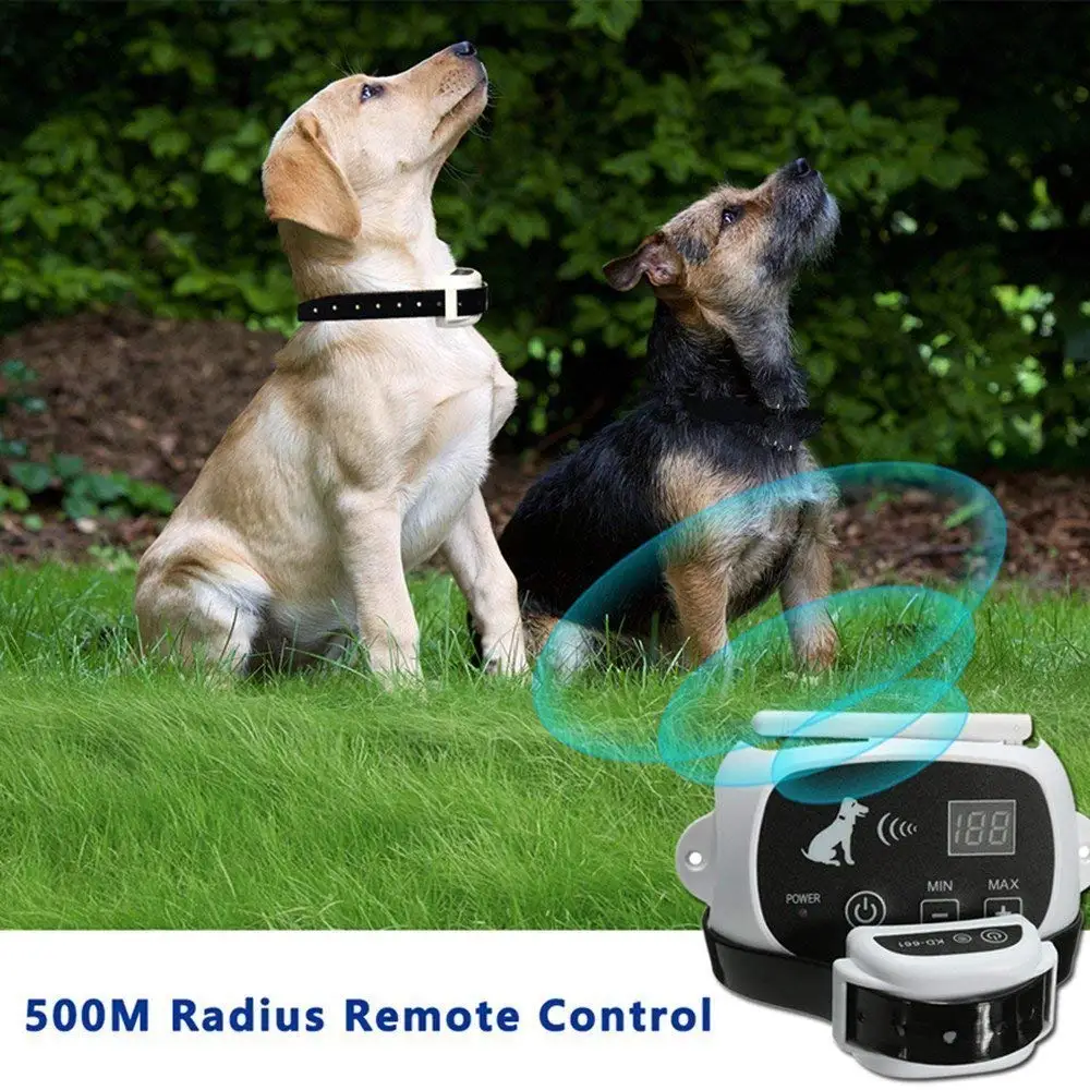KD-661 500m Dog Electric Fence Wireless 1/2/3 Dogs Crate with Electeic Collar Pet Perros Accesorios dropshipping center |