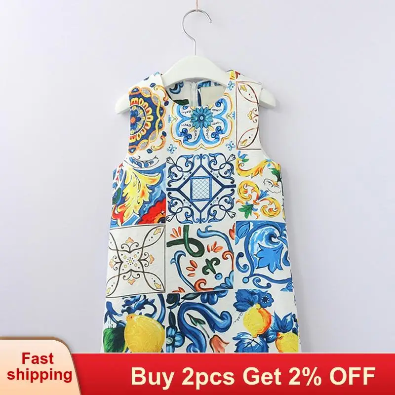 Mayfair/платья для девочек от 3 до 8 лет платья маленьких в европейском и американском