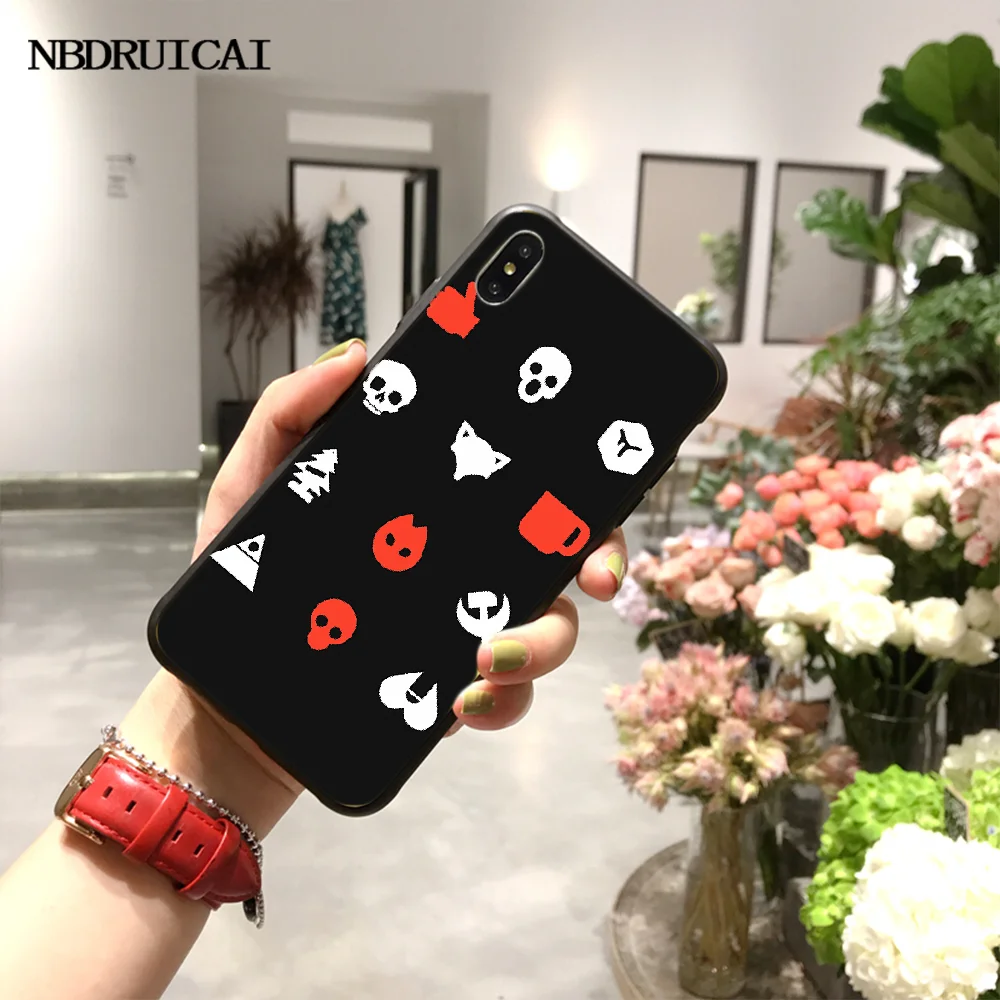 NBDRUICAI NEW TV Love Death Robots Black TPU Soft Rubber Phone Cover for iPhone 11 pro XS MAX 8 7 6 6S Plus X 5S SE XR case | Мобильные
