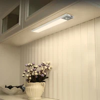 aluminum led light cabinet lighting pir motion sensor led usb rechargeable night lamp for kitchen closet wardrobe corridor