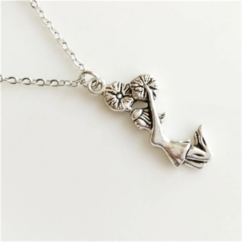 Женская Серебряная цепочка в стиле бохо