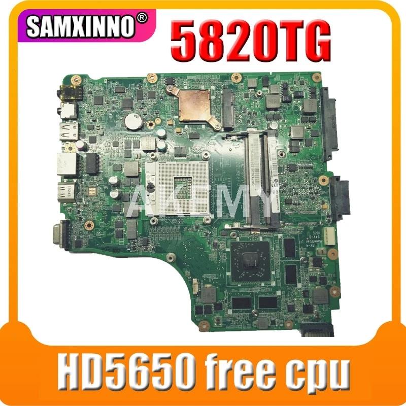 Akemy для Acer ASPIRE 5820 5820T 5820TG материнская плата ноутбука MB.PTN06.001 MBPTN06001 DAZR7BMB8E0 HM55 DDR3 HD5650