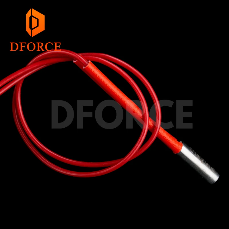 DFORCE 3D принтер 12 в 40 Вт 6*20 мм нагреватель картриджа Reprap В с кабелем 100 см для