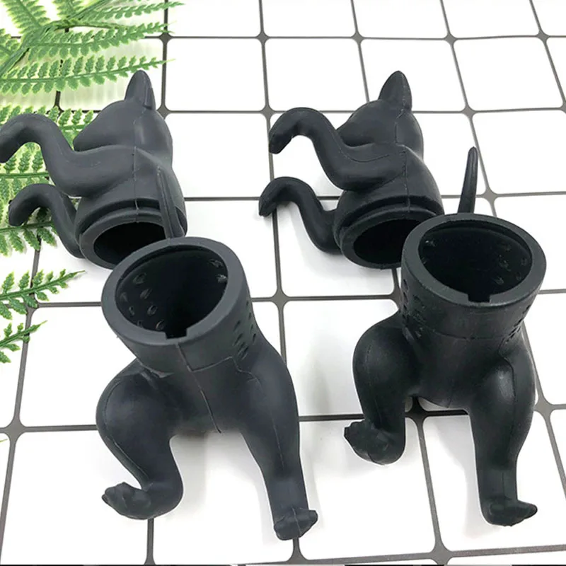 Домашний креативный силиконовый чайный набор портативный котенок чай