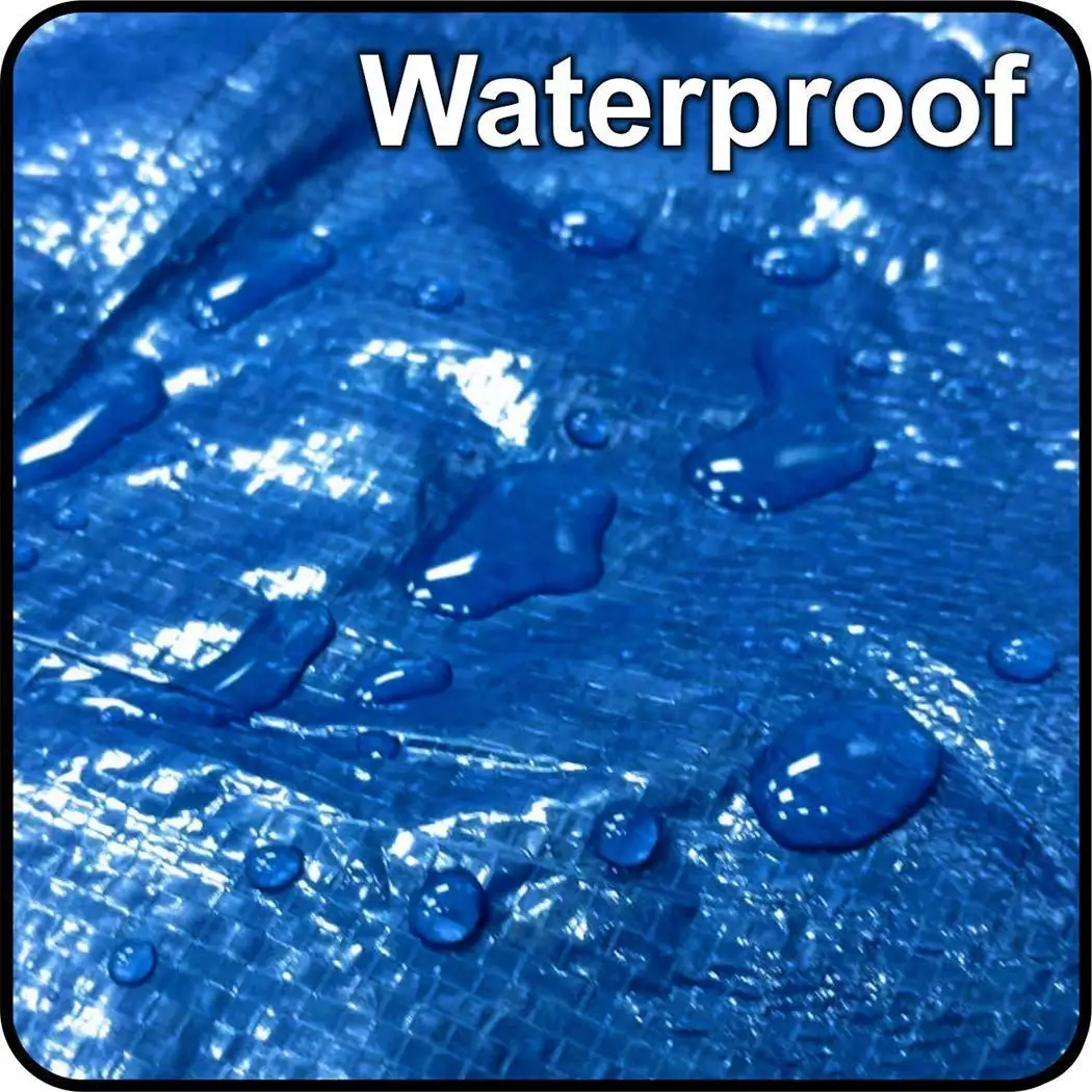 Waterproof Tarpaulin Luggage Cover Sunshade Anti Blue Aging Outdoor 0.33mm Protection Solid Sheet | Дом и сад
