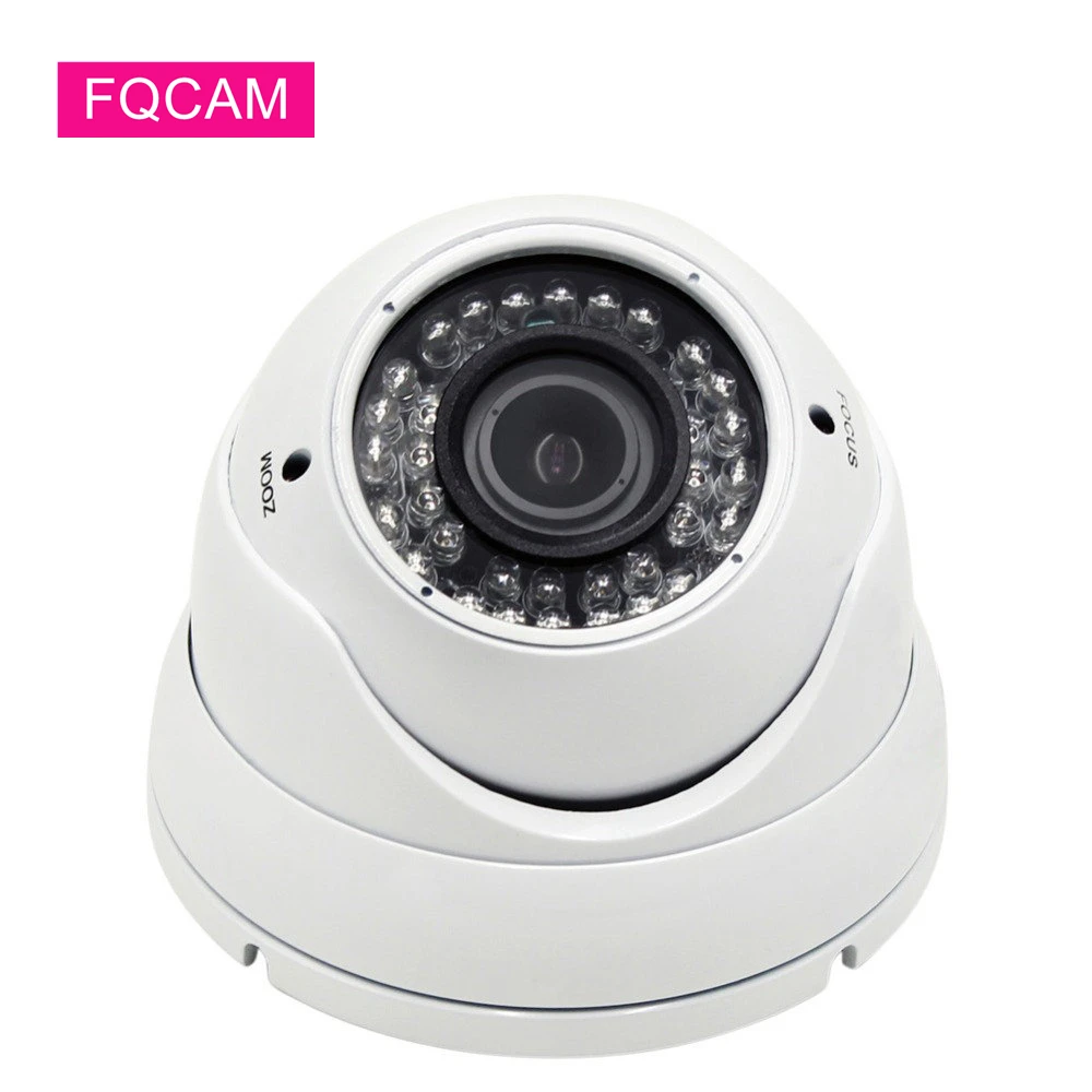 

5MP Dome IP POE Infrared Camera Indoor 4xZoom Manual Varifocal Motion Detection XMEye Home Shop Security Surveillance Cameras