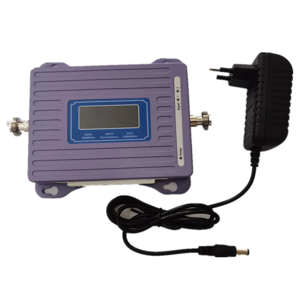 

ZQTMAX 2G 4G Signal Booster GSM 900 LTE 1800 Repeater gsm Mobile Signal Booster DCS Cellular Amplifier booster Dual Band
