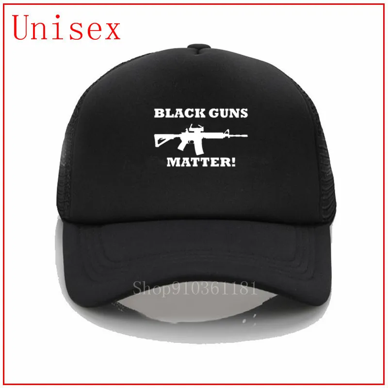 

Black Guns Matter Custom Print Boyfriend's Day Gift black lives matter womens hat Snapback beach hat summer women summer hat